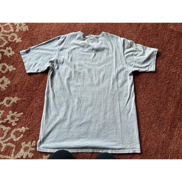 Grey Champion Velvet Spell Out Short Sleeve Men's T Shirt XL Extra Large - Picture 5 of 5